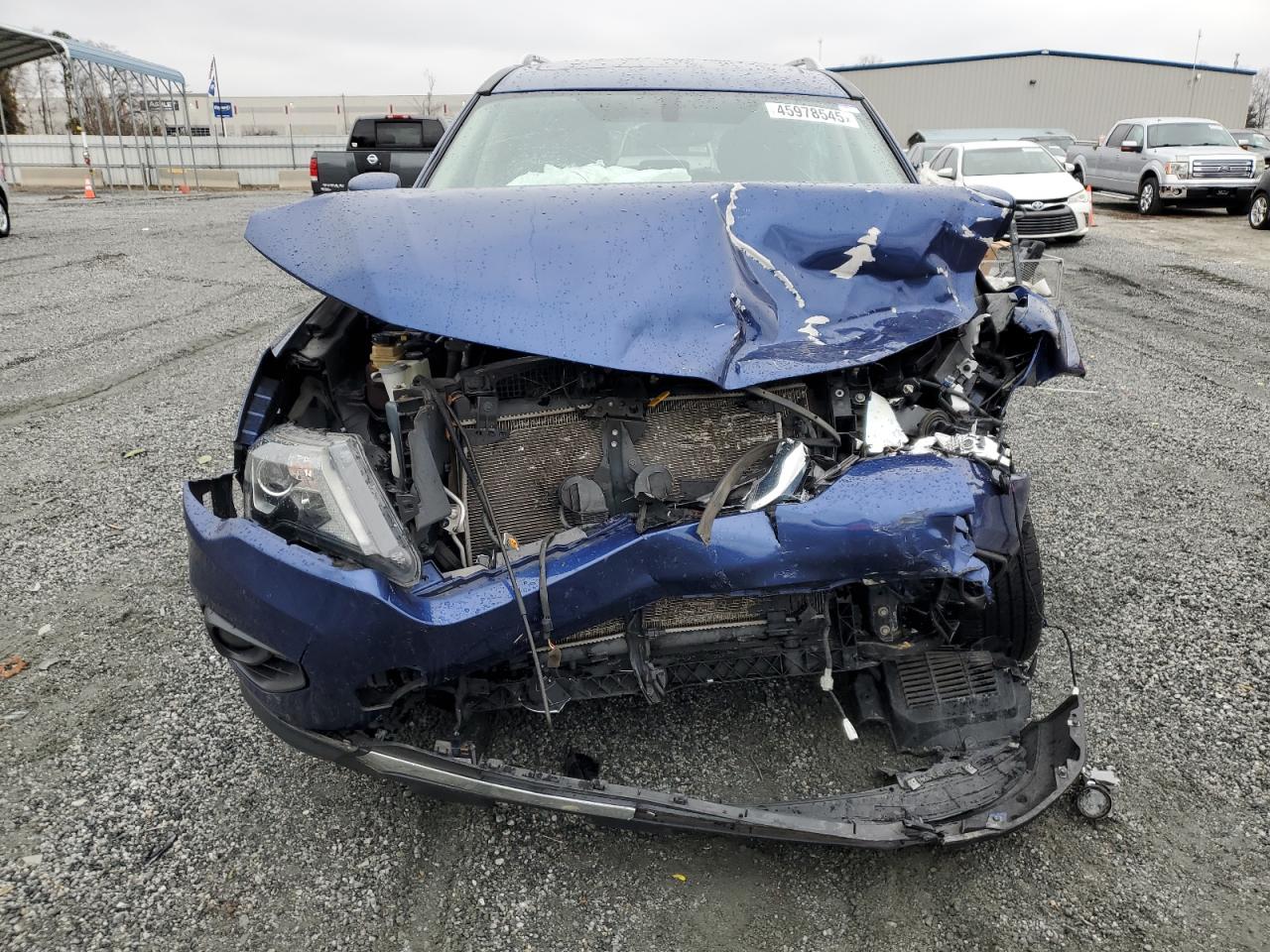 2020 Nissan Pathfinder VIN 5N1DR2DM8LC644375 Copart auction photo, front end damage thumbnail 5