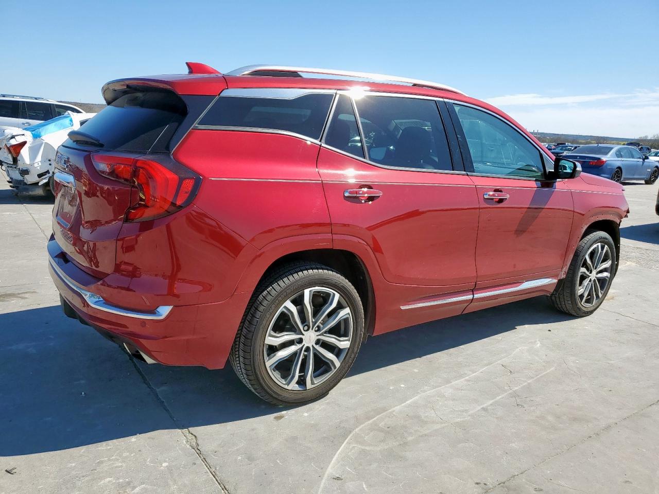 2020 GMC Terrain VIN 3GKALSEX8LL145439 Copart auction photo, front end / minor dent/scratches damage thumbnail 3