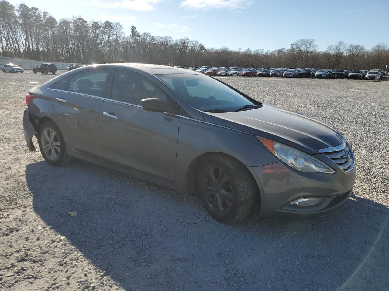 2011 Hyundai Sonata VIN 5NPEC4ACXBH113490 Copart auction photo, front end / rear end damage thumbnail 4