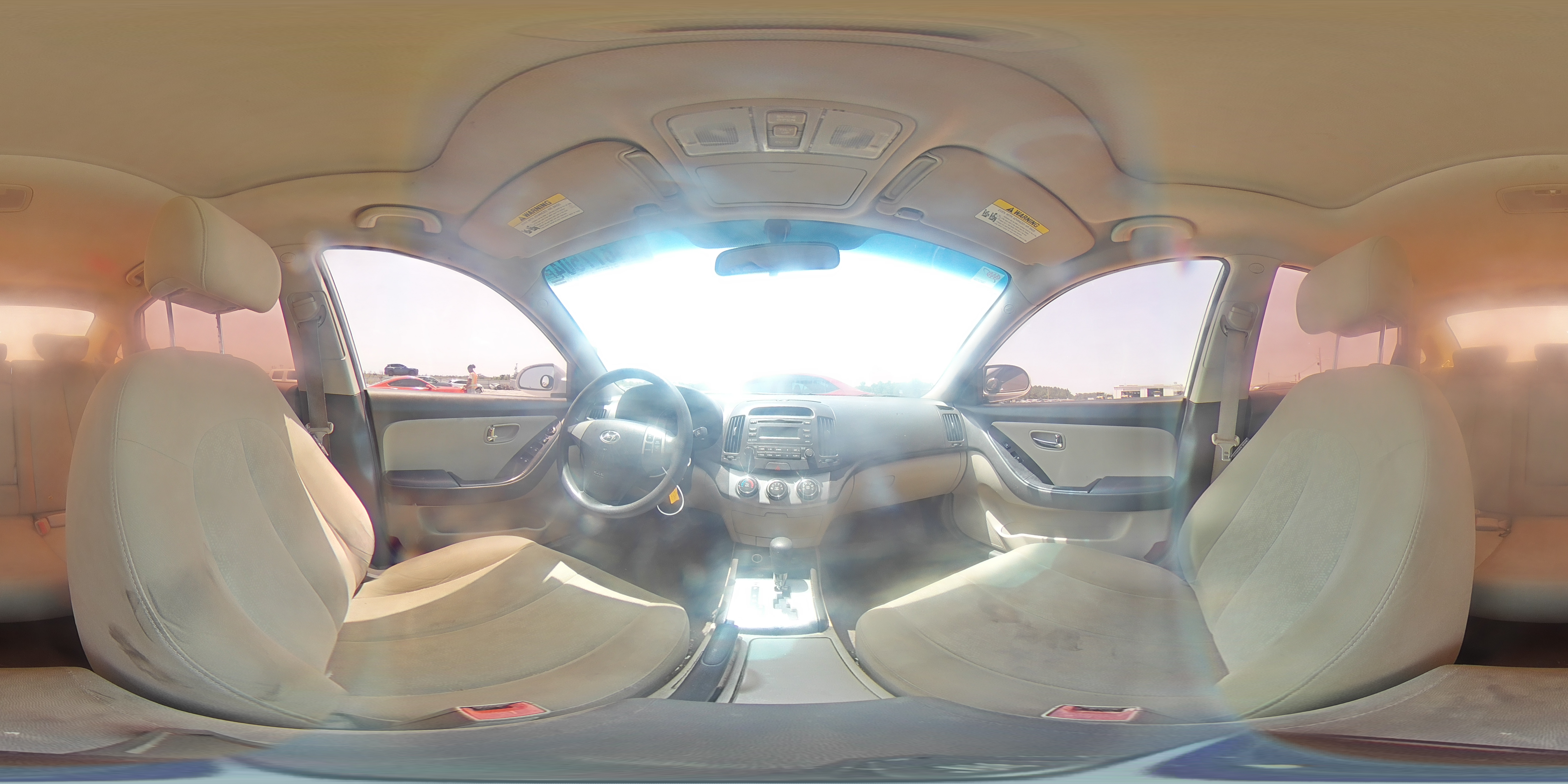 2010 Hyundai Elantra VIN KMHDU4AD5AU117111 Copart auction photo, front end damage thumbnail 12