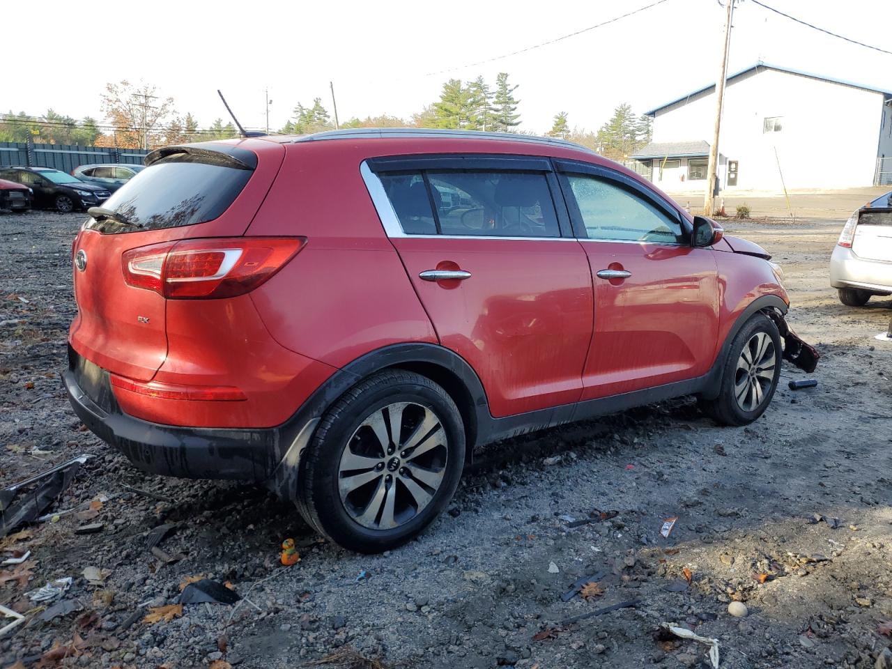 2012 KIA Sportage VIN KNDPC3A23C7192064 Copart auction photo, front end / minor dent/scratches damage thumbnail 3