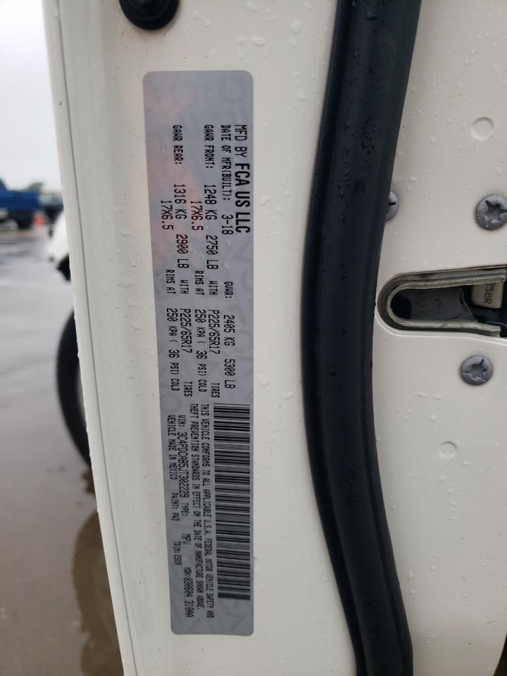 2018 Dodge Journey VIN 3C4PDCAB5JT302229 Copart auction photo, front end damage thumbnail 14