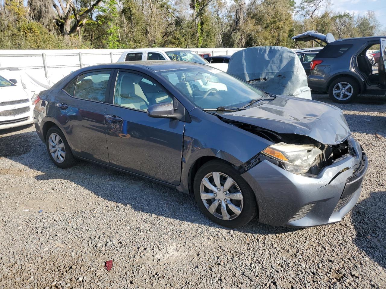2016 Toyota Corolla VIN 2T1BURHE5GC684206 Copart auction photo, front end damage thumbnail 4