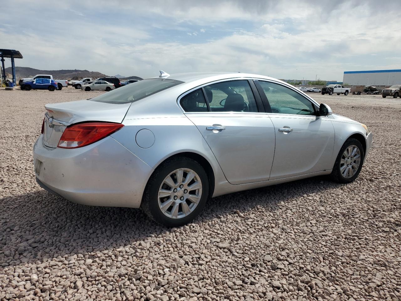 2013 Buick Regal VIN 2G4GS5ER8D9141614 Copart auction photo, front end damage thumbnail 3