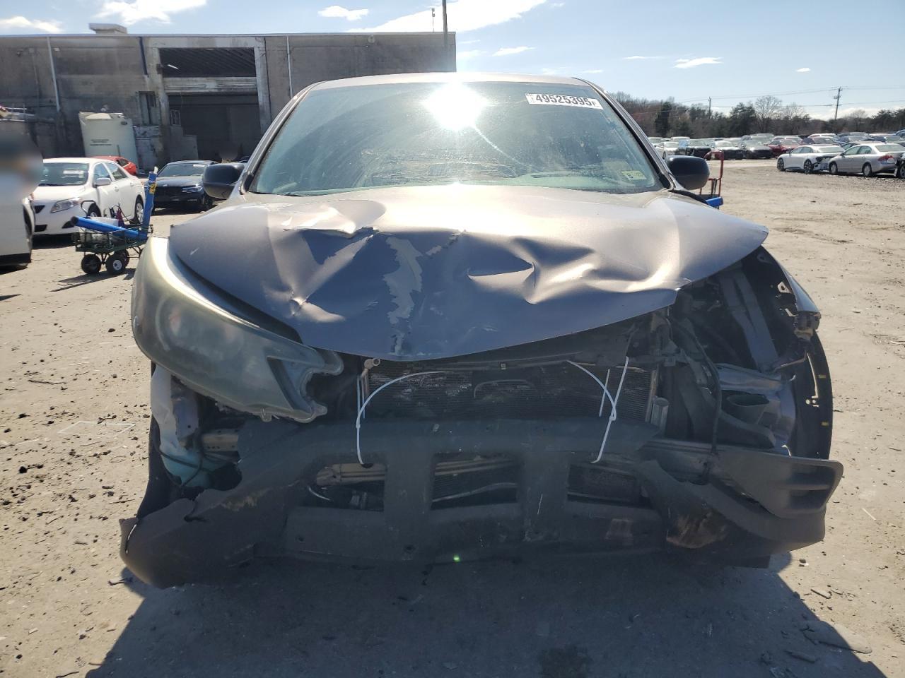 2012 Honda CR-V VIN 5J6RM3H30CL034187 Copart auction photo, front end / minor dent/scratches damage thumbnail 5