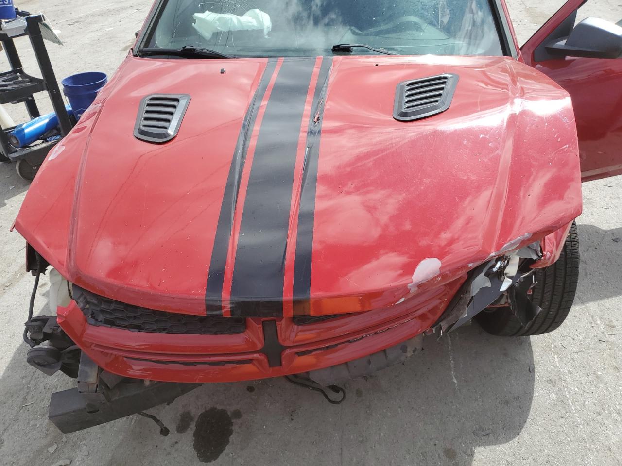 2014 Dodge Avenger VIN 1C3CDZAB7EN175012 Copart auction photo, biohazard/chemical / all over damage thumbnail 11