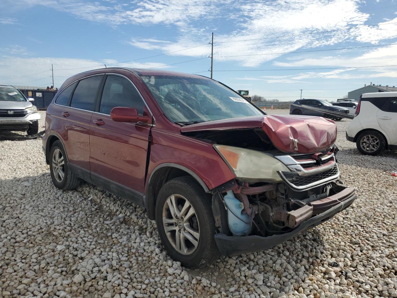 2011 Honda CR-V VIN 5J6RE3H7XBL030193 Copart auction photo, front end / minor dent/scratches damage thumbnail 4