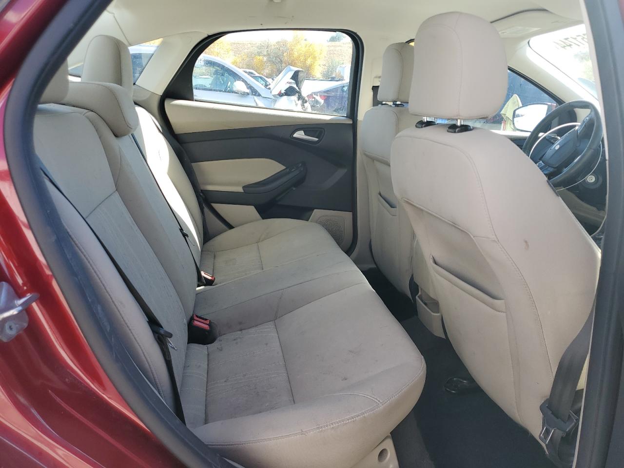 2016 Ford Focus VIN 1FADP3F26GL391516 Copart auction photo, front end / side damage thumbnail 10