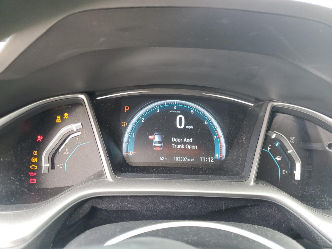 2016 Honda Civic VIN 2HGFC2F71GH532950 Copart auction photo, front end damage thumbnail 9