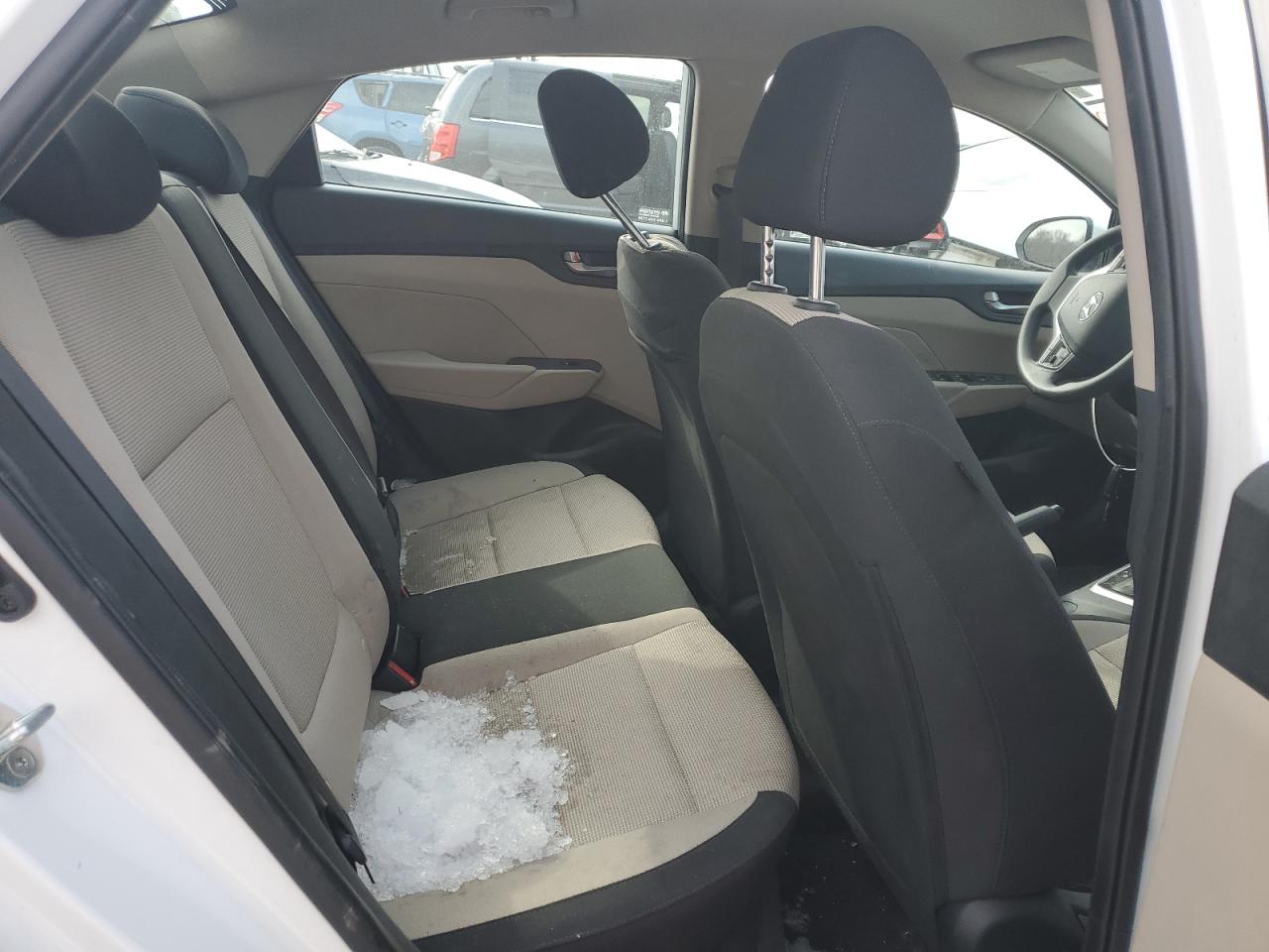 2022 Hyundai Accent VIN 3KPC24A63NE154590 Copart auction photo, rear end damage thumbnail 10