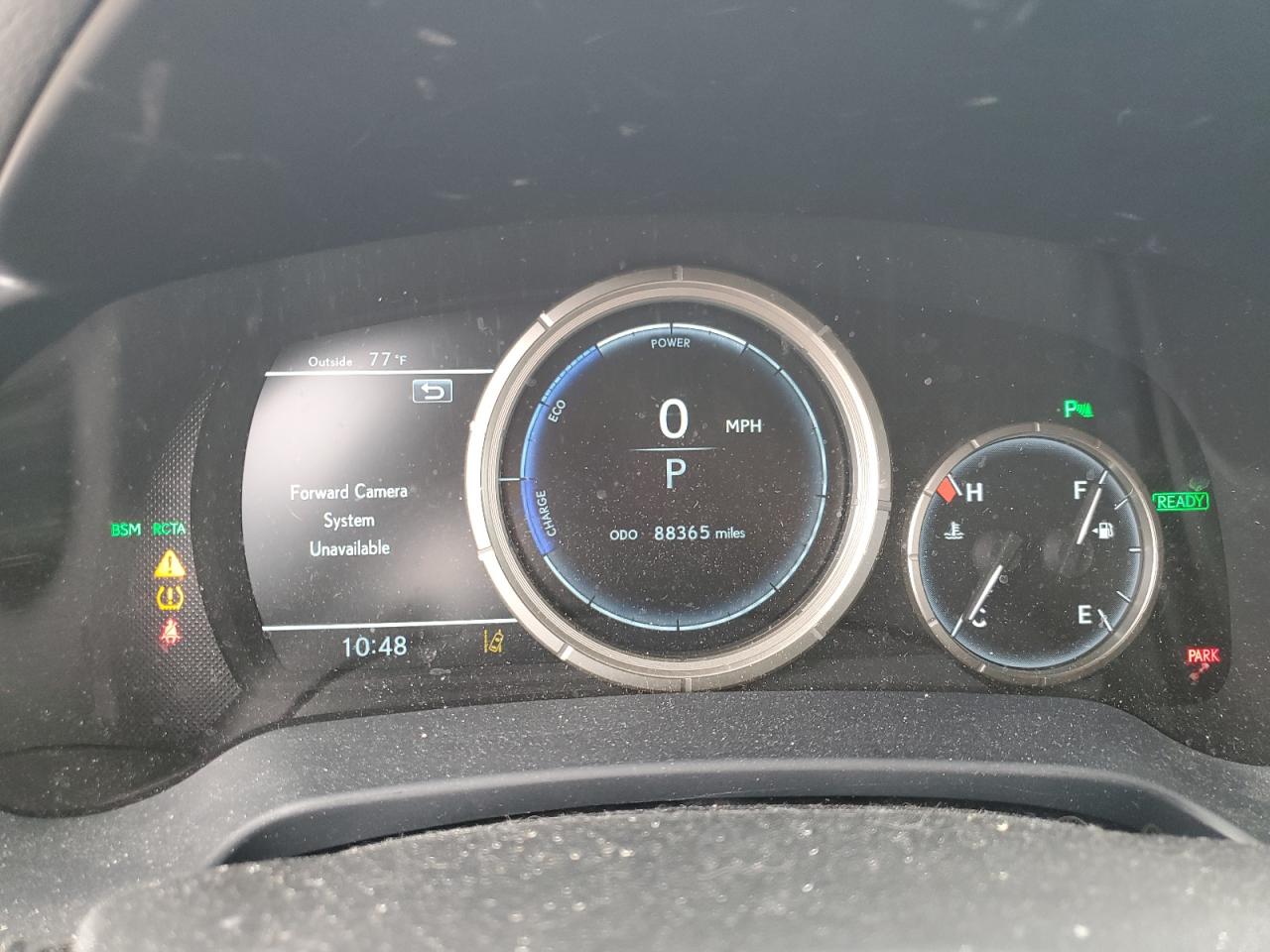 2019 Lexus RX VIN 2T2BGMCA1KC032413 Copart auction photo, front end / side damage thumbnail 9