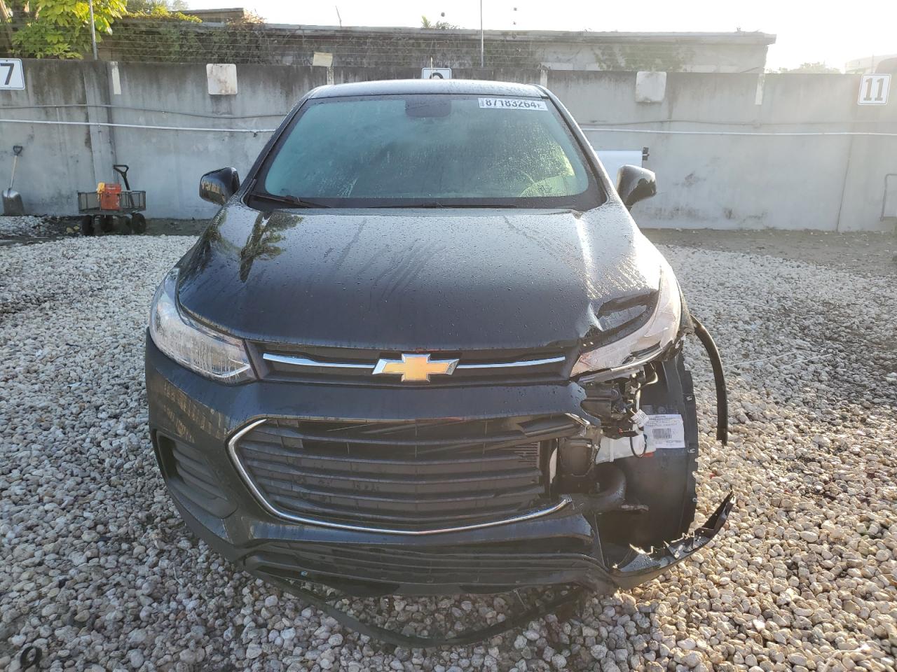 2020 Chevrolet Trax VIN 3GNCJKSBXLL289939 Copart auction photo, front end damage thumbnail 5