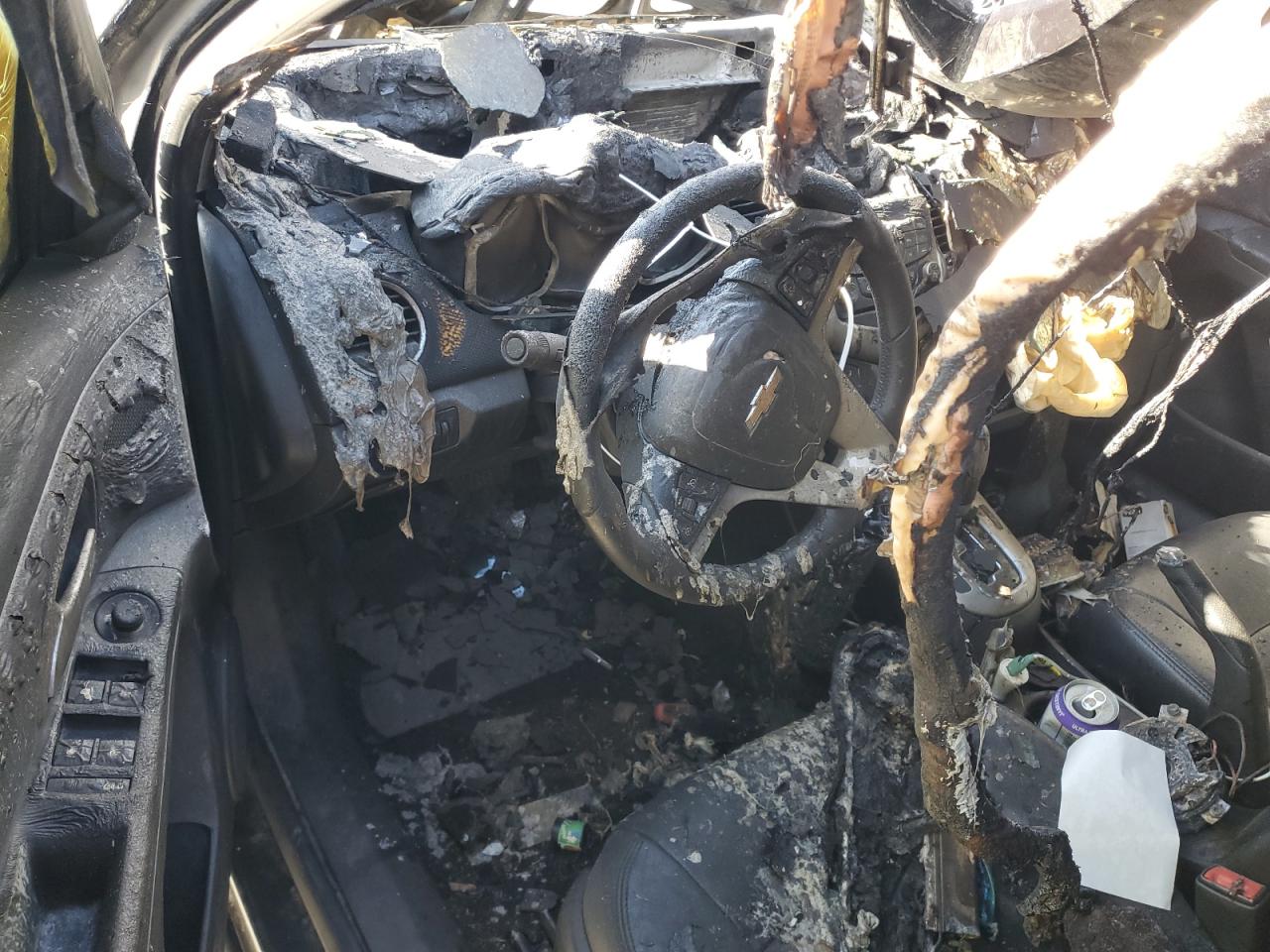 2013 Chevrolet Cruze VIN 1G1PH5SB8D7252247 Copart auction photo, burn - engine / burn damage thumbnail 8