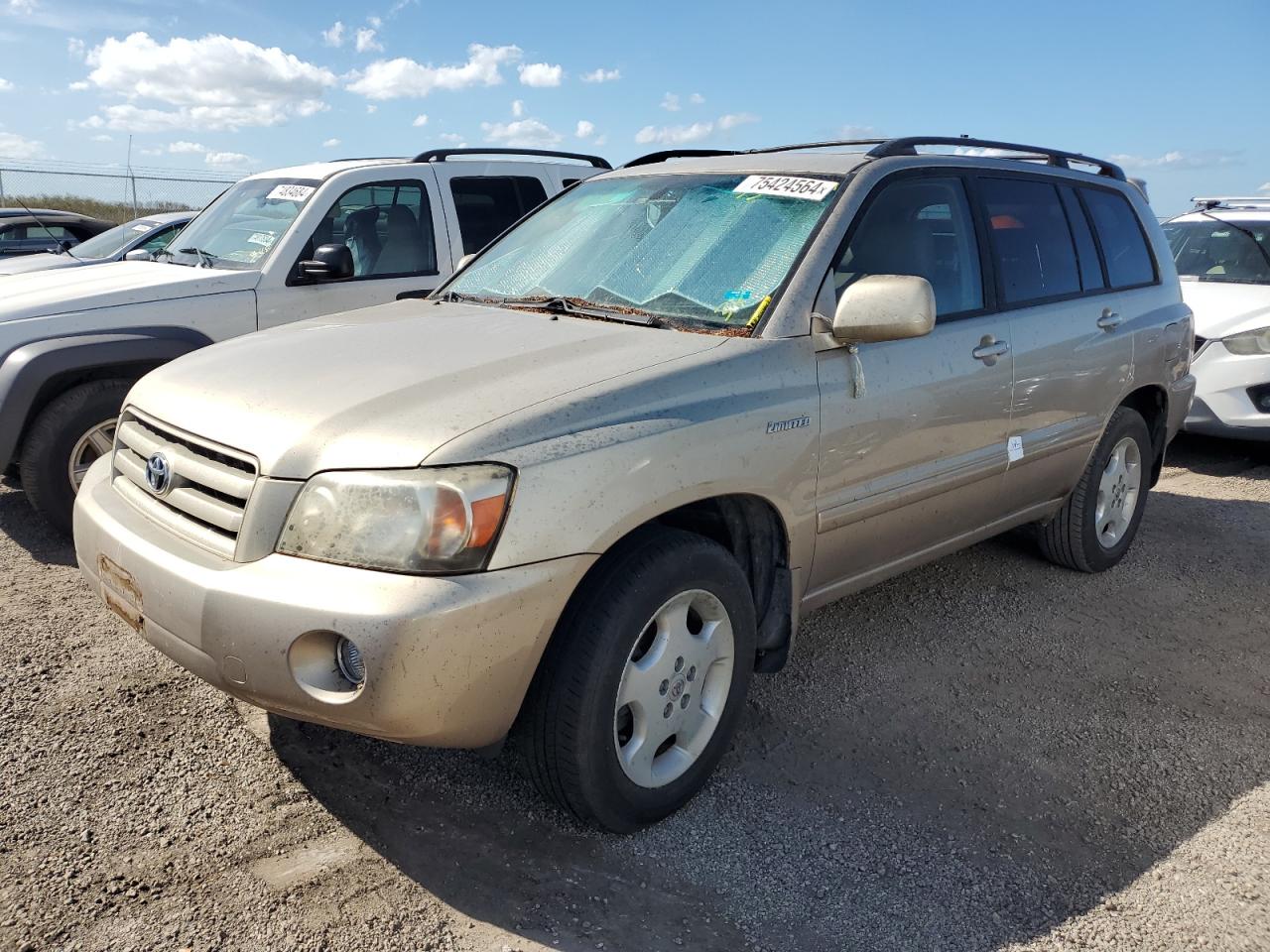 2005 Toyota Highlander VIN JTEEP21A450082693