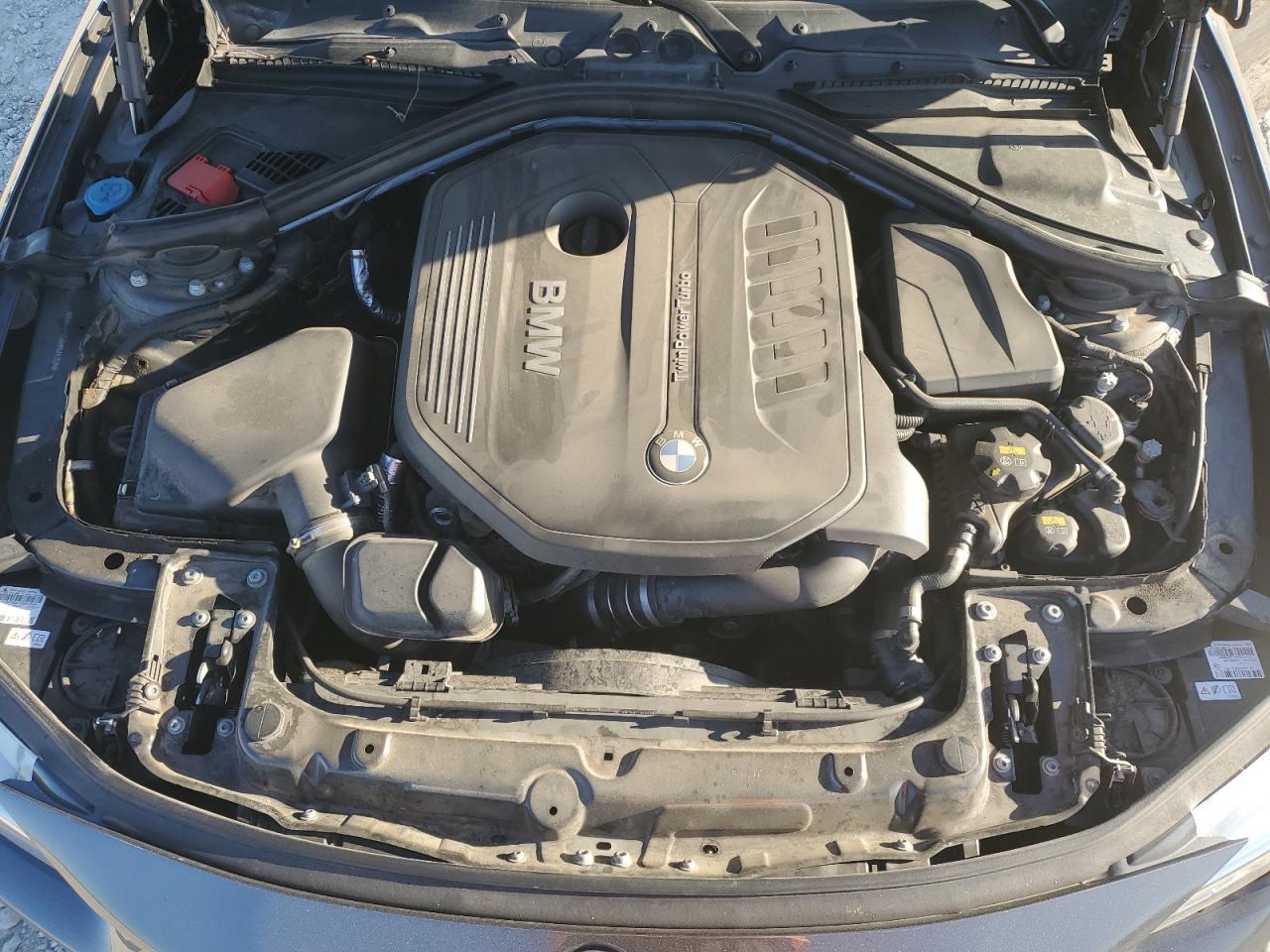 2017 BMW 4er VIN WBA4P1C50HK522358 Copart auction photo, all over damage thumbnail 13