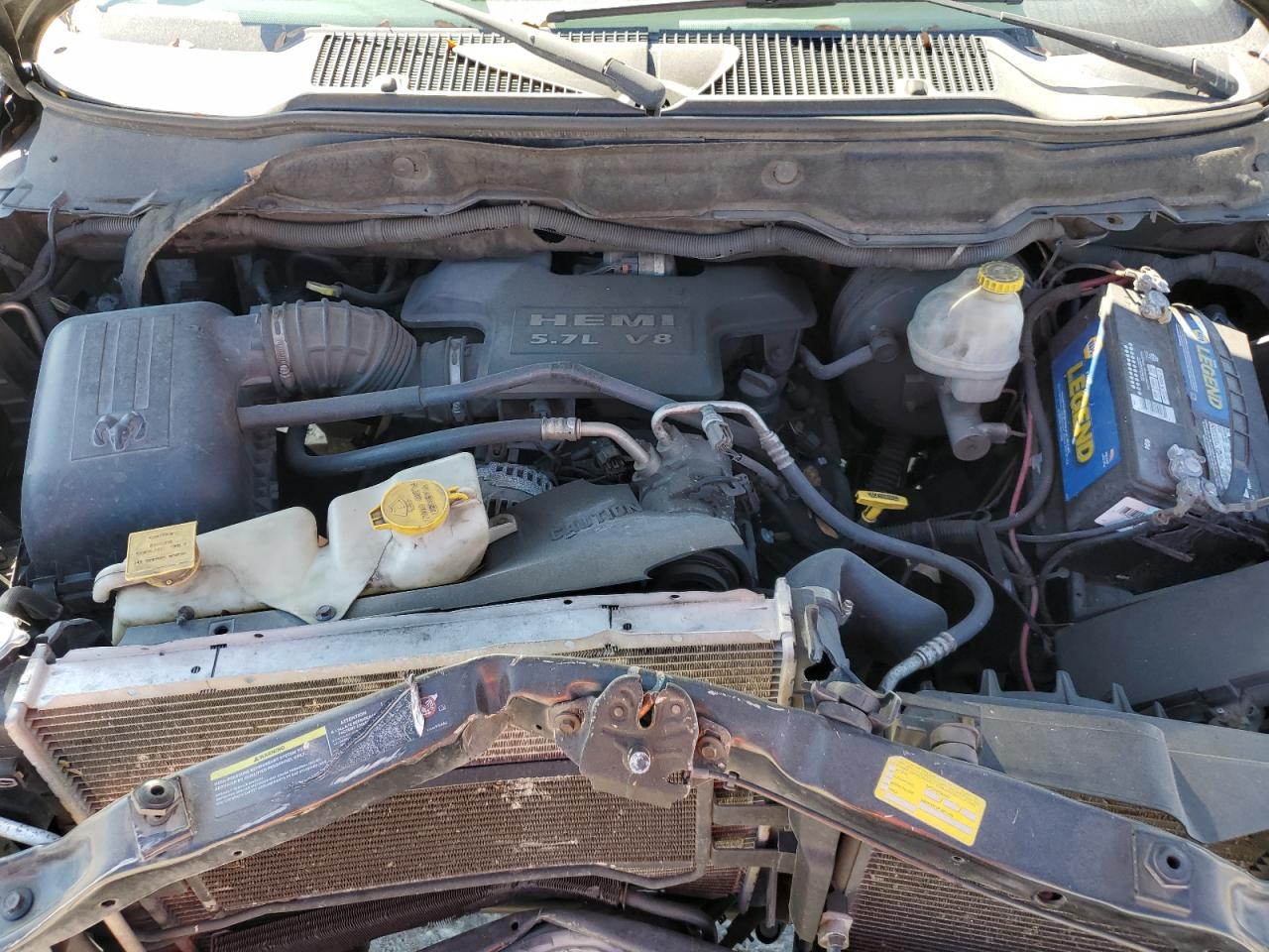 2006 Dodge RAM VIN 3D7KR19D06G153823 Copart auction photo, front end / minor dent/scratches damage thumbnail 11
