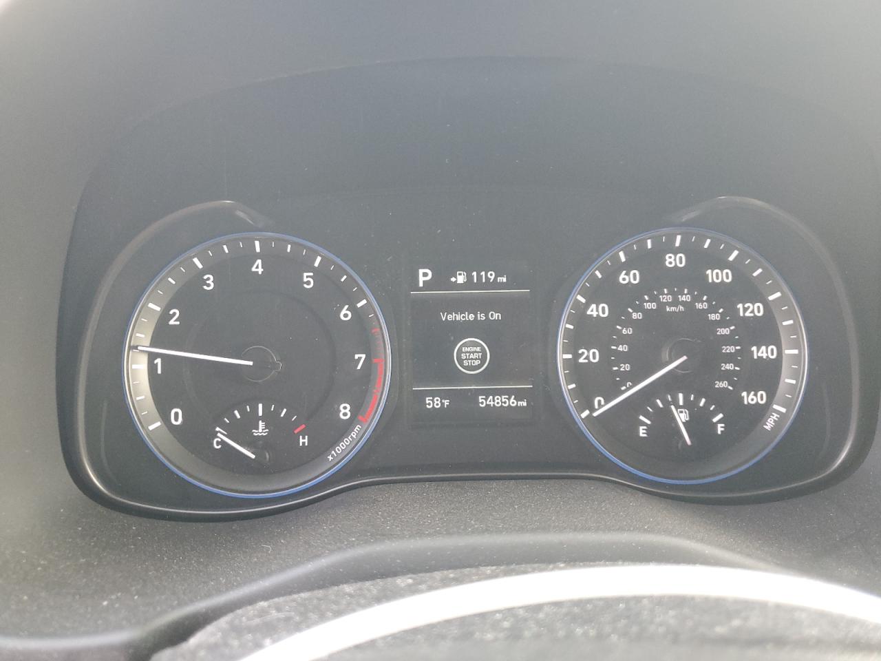 2018 Hyundai Kona VIN KM8K2CAA7JU121321 Copart auction photo, front end damage thumbnail 9