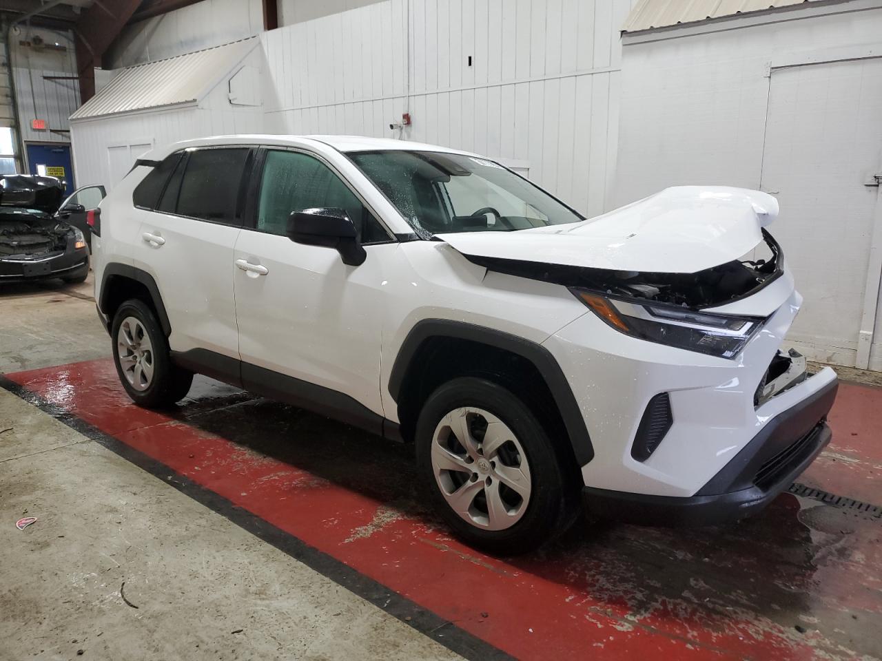 2023 Toyota RAV 4 VIN 2T3H1RFV9PW278263 Copart auction photo, front end / mechanical damage thumbnail 4