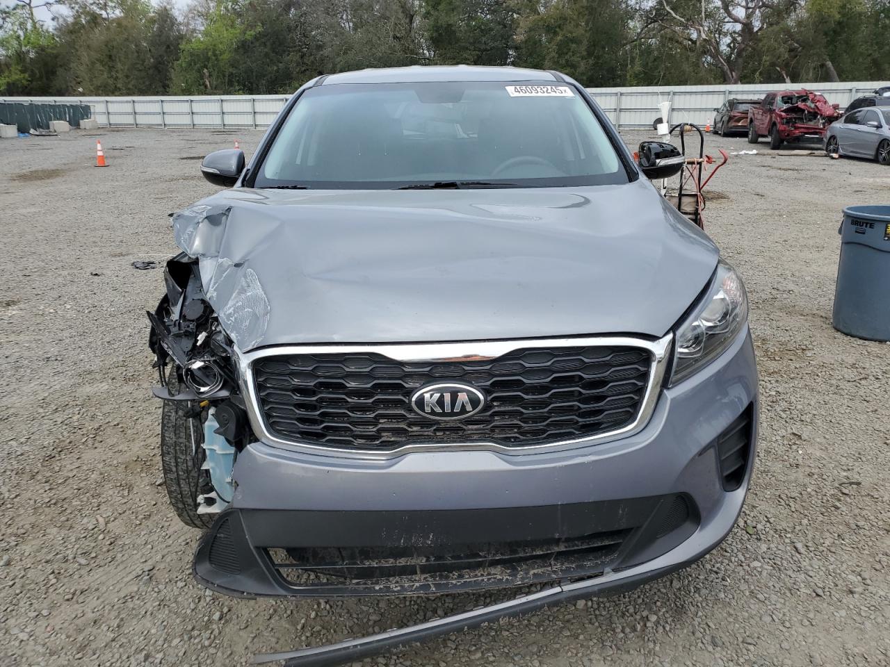 2020 KIA Sorento VIN 5XYPG4A37LG643258 Copart auction photo, front end damage thumbnail 5