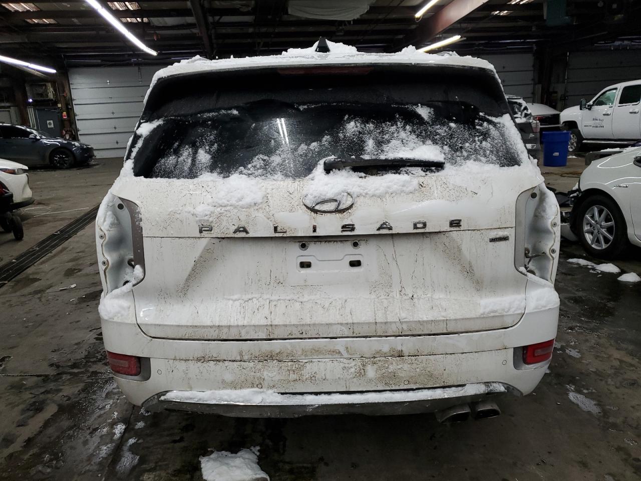 2020 Hyundai Palisade VIN KM8R5DHE2LU137403 Copart auction photo, all over damage thumbnail 6