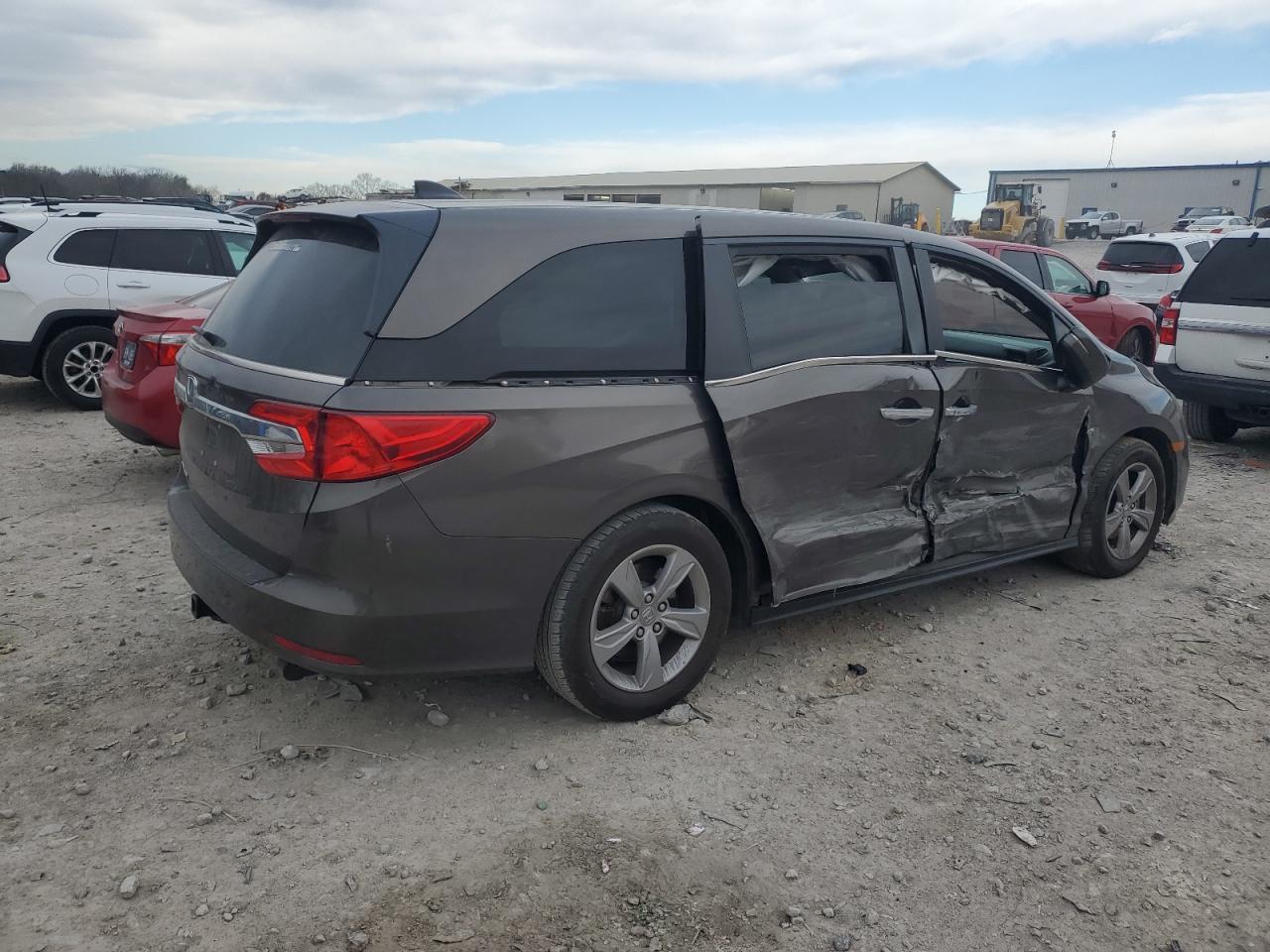 2020 Honda Odyssey VIN 5FNRL6H73LB022390 Copart auction photo, side / minor dent/scratches damage thumbnail 3
