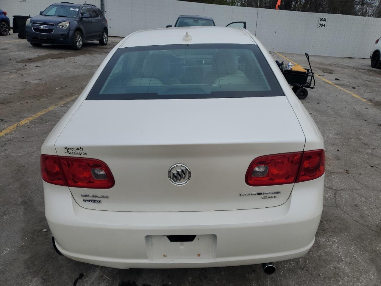 2009 Buick Lucerne VIN 1G4HD57M69U110694 Copart auction photo, all over damage thumbnail 6