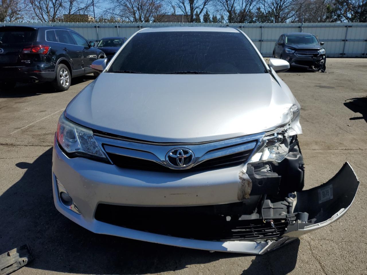 2013 Toyota Camry VIN 4T1BF1FKXDU723550 Copart auction photo, front end damage thumbnail 5