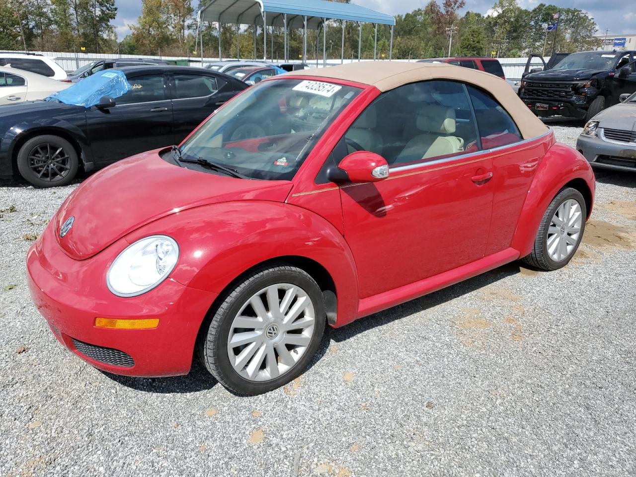 2010 Volkswagen Beetle VIN 3VWRW3AL2AM007351
