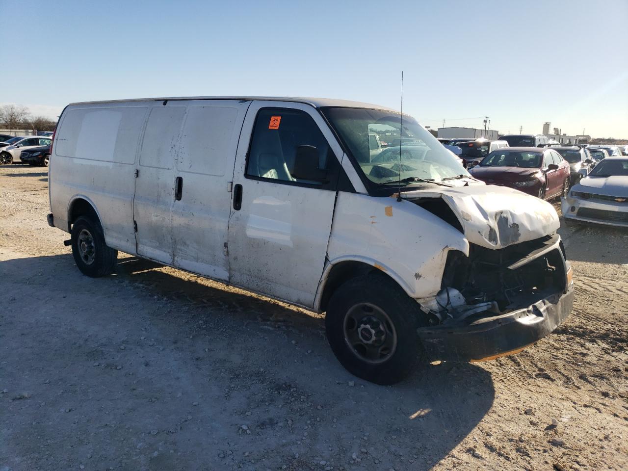 2011 GMC Savana VIN 1GTW7GCA4B1905860 Copart auction photo, front end damage thumbnail 4