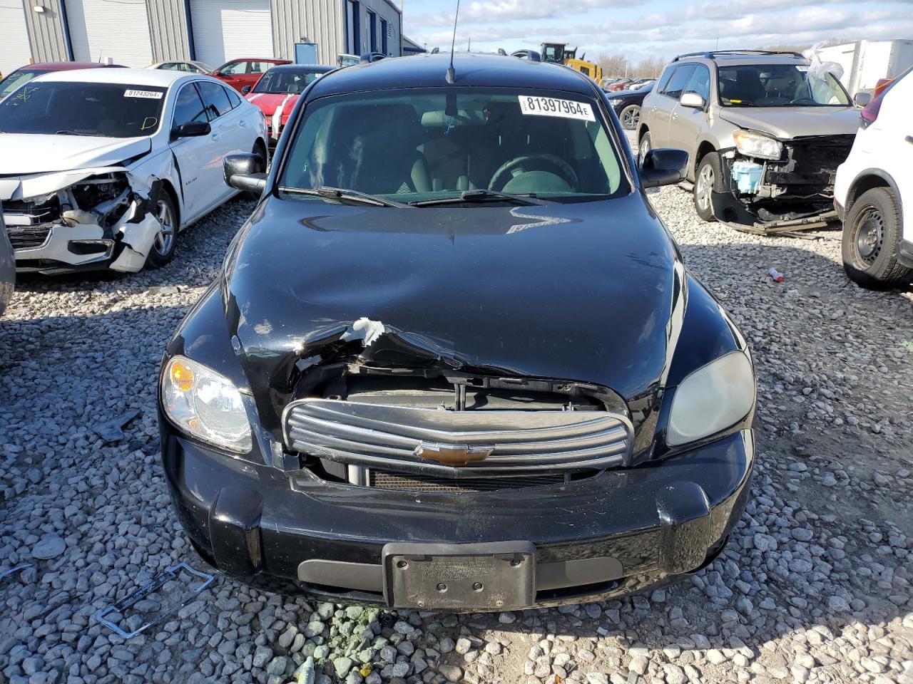2010 Chevrolet HHR VIN 3GNBABDB8AS535544 Copart auction photo, front end damage thumbnail 5