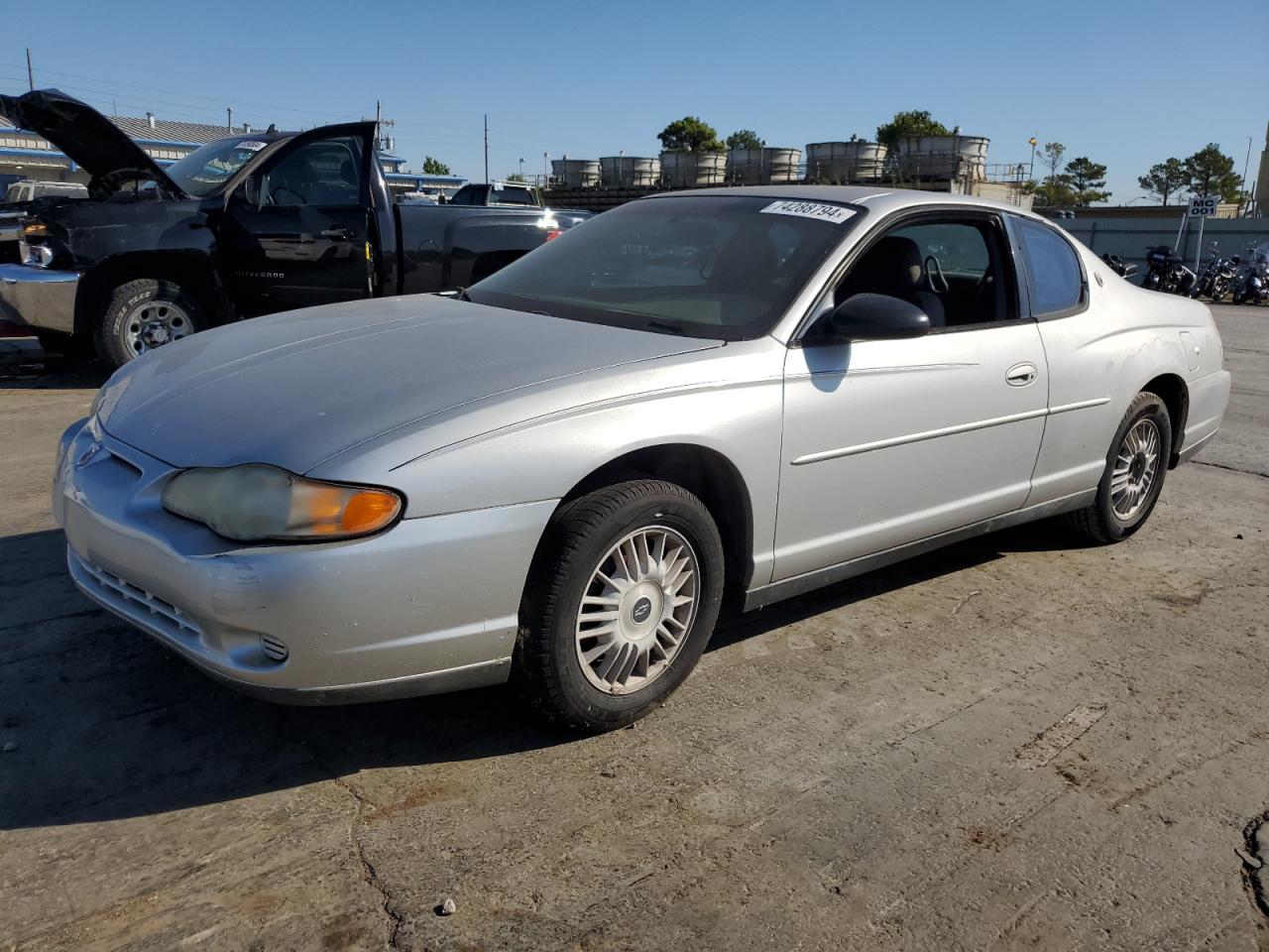 2000 Chevrolet Monte Carlo VIN 2G1WW12E9Y9189247