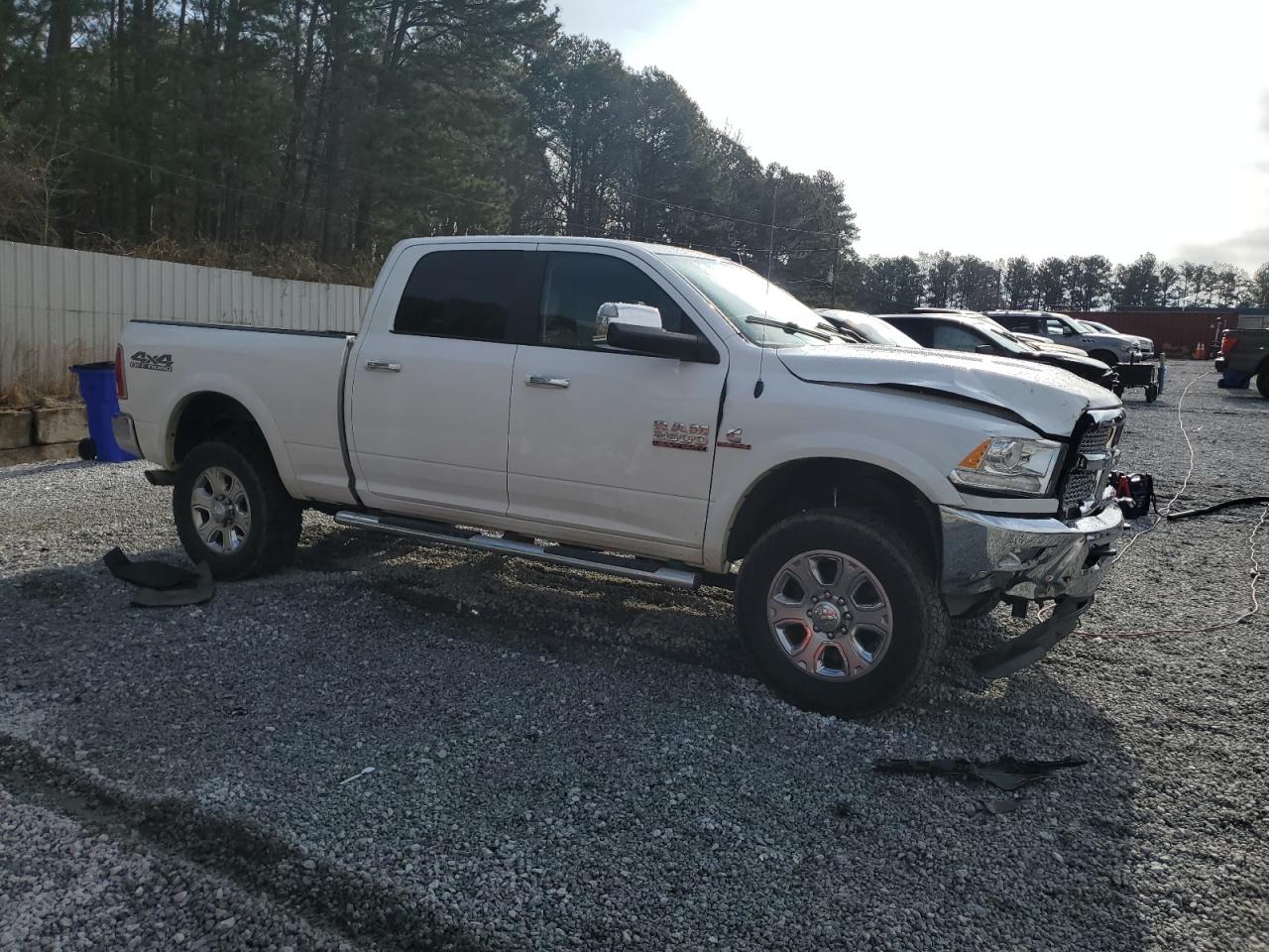 2017 RAM 2500 VIN 3C6UR5FL6HG781174 Copart auction photo, front end / mechanical damage thumbnail 4