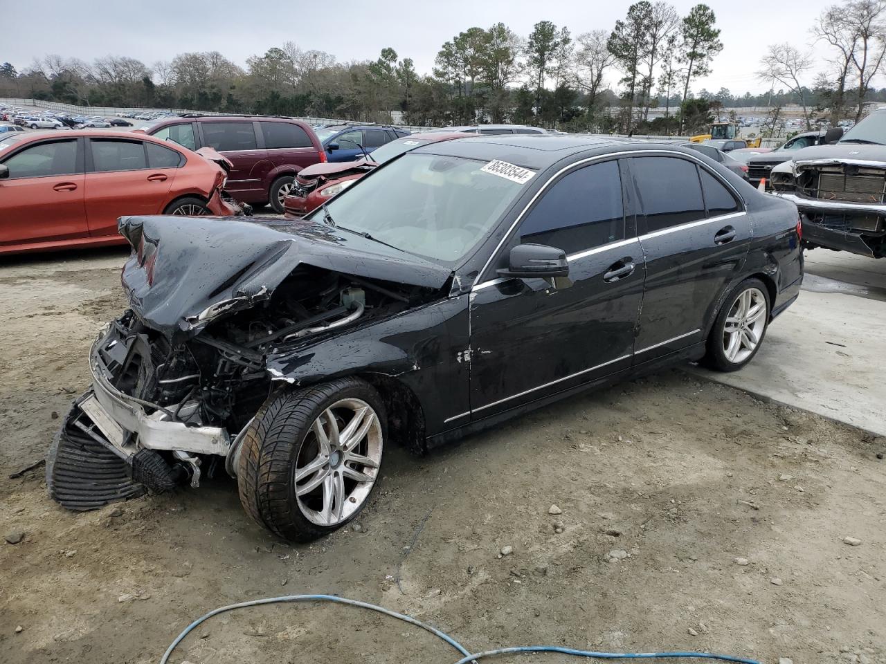 2013 Mercedes-Benz C-klasse VIN WDDGF4HB2DR247781