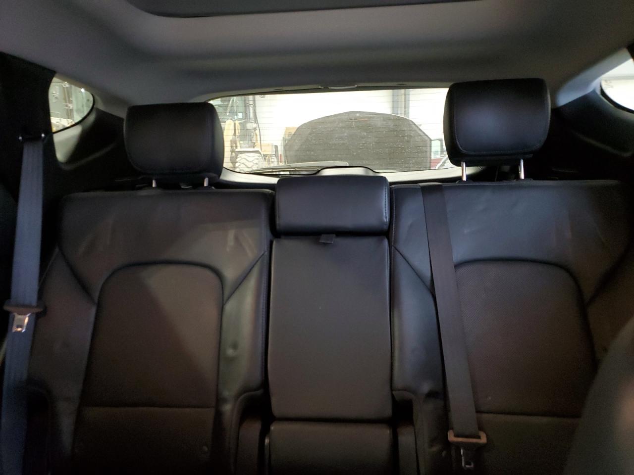 2017 Hyundai Santa Fe VIN 5XYZWDLA7HG446427 Copart auction photo, rear end damage thumbnail 10