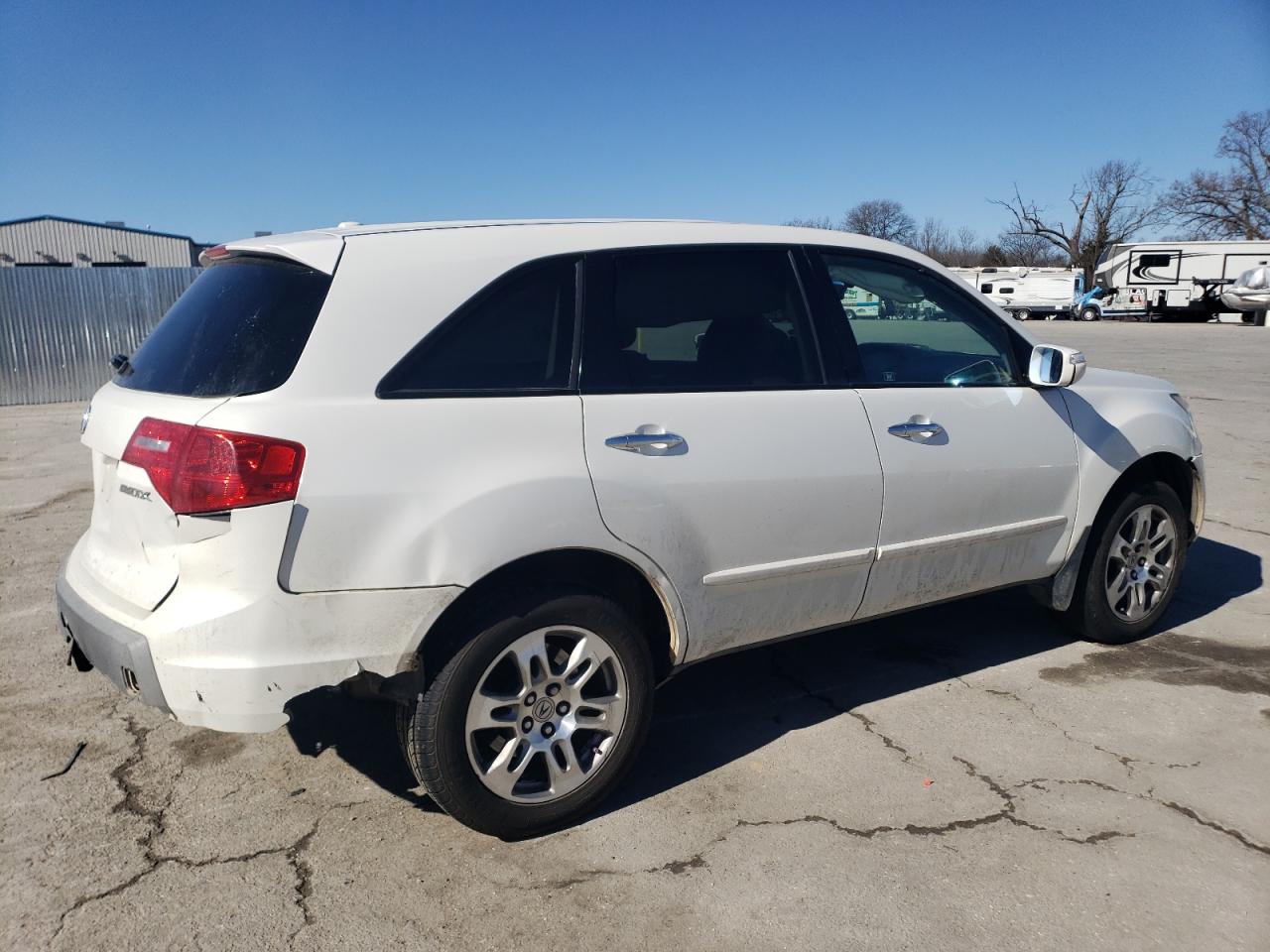 2009 Acura MDX VIN 2HNYD28679H521585 Copart auction photo, rear end / hail damage thumbnail 3
