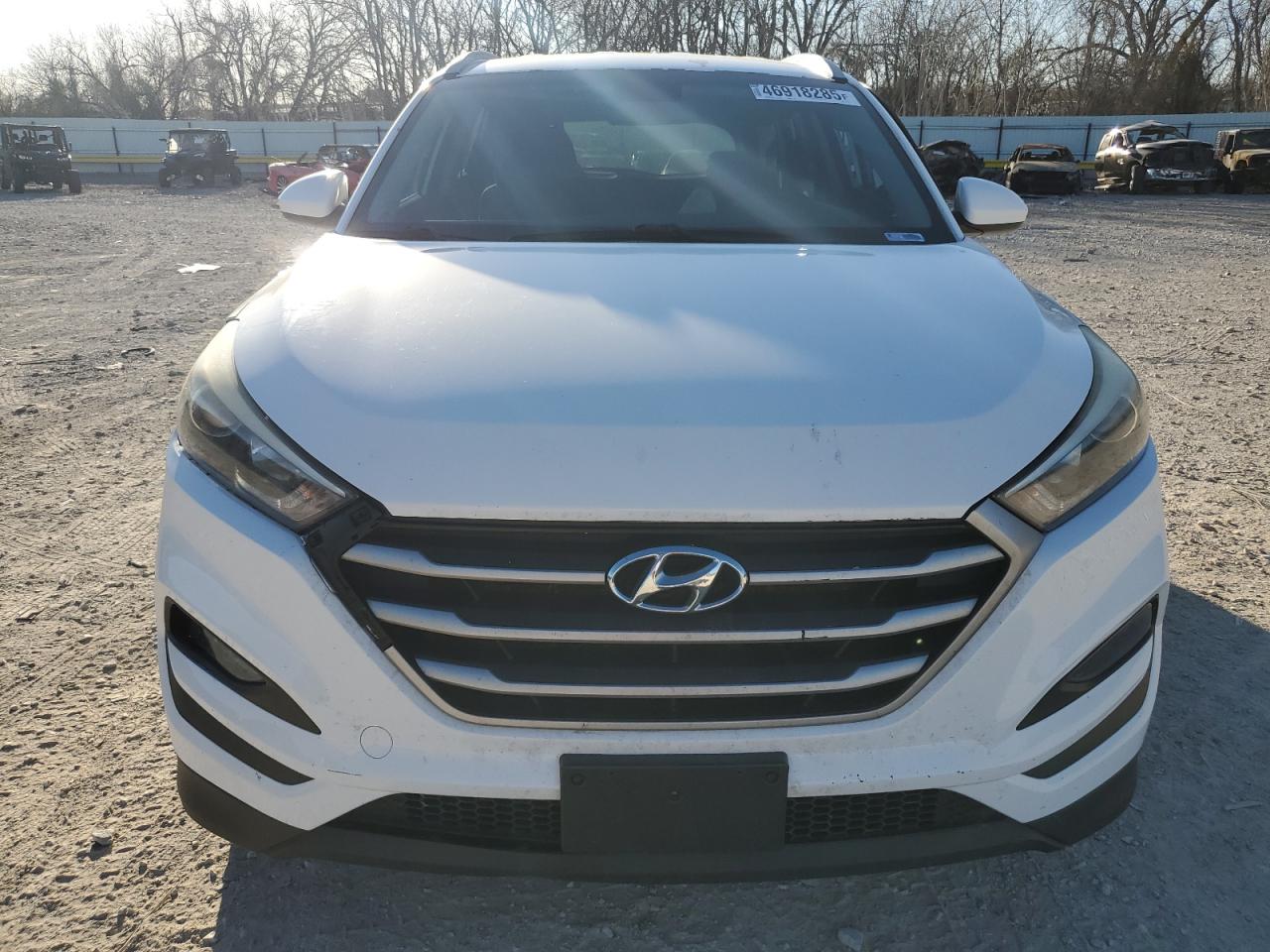 2018 Hyundai Tucson VIN KM8J3CA41JU612261 Copart auction photo, all over damage thumbnail 5