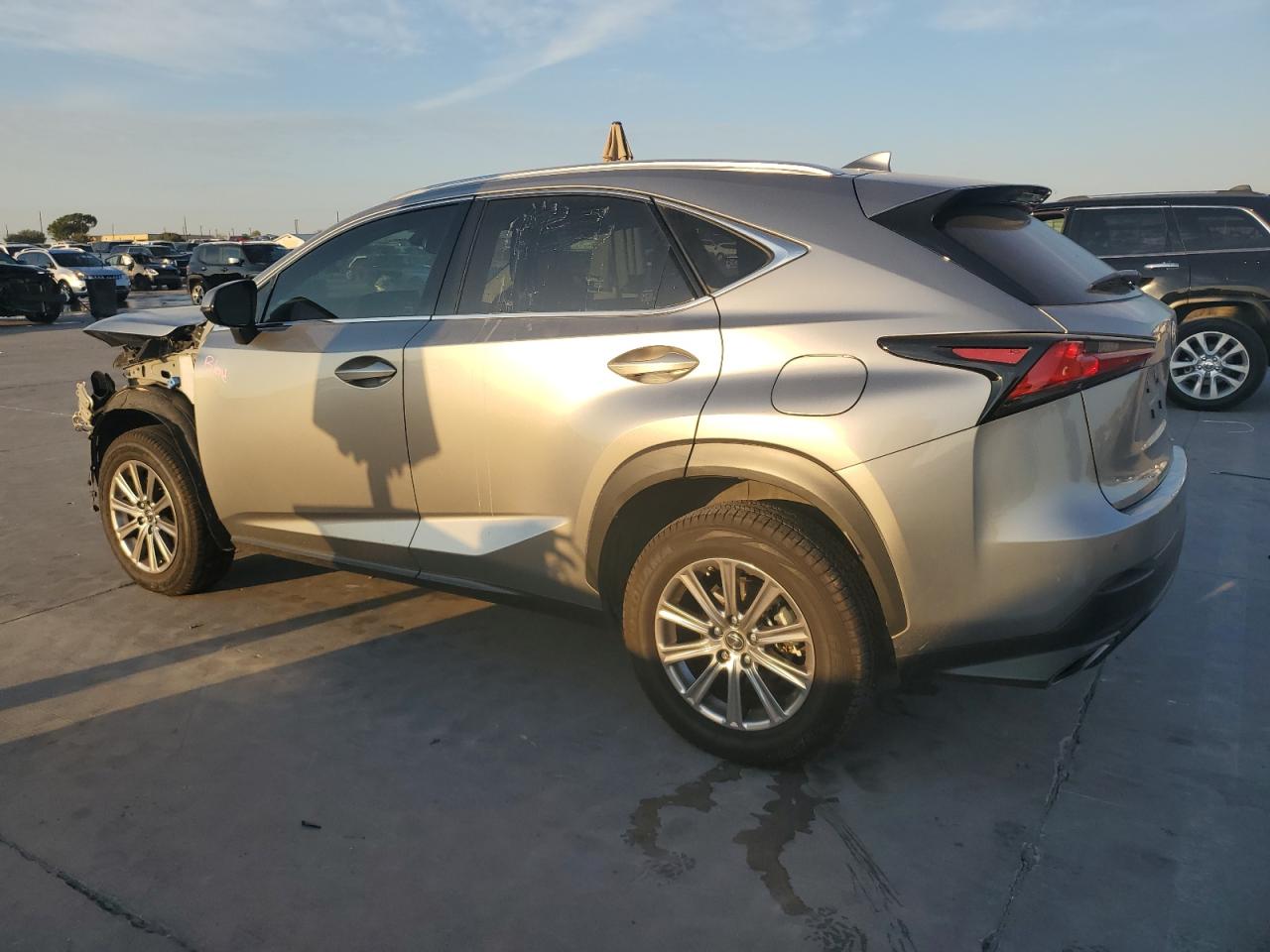 2021 Lexus NX VIN JTJDARBZXM5034158 Copart auction photo, front end damage thumbnail 2