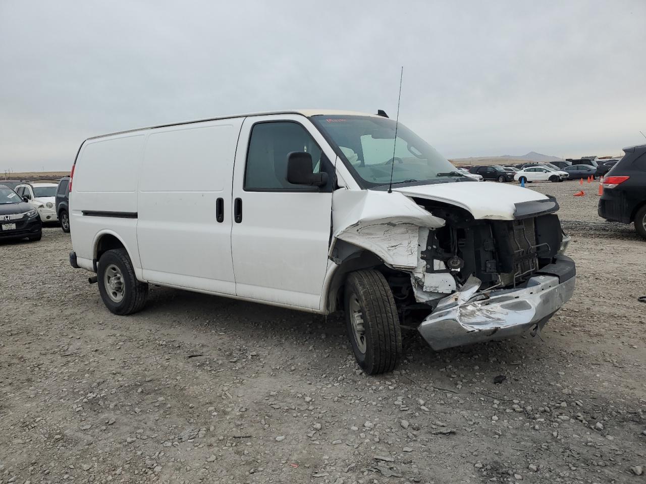 2016 Chevrolet Express VIN 1GCWGAFG7G1312272 Copart auction photo, front end damage thumbnail 4