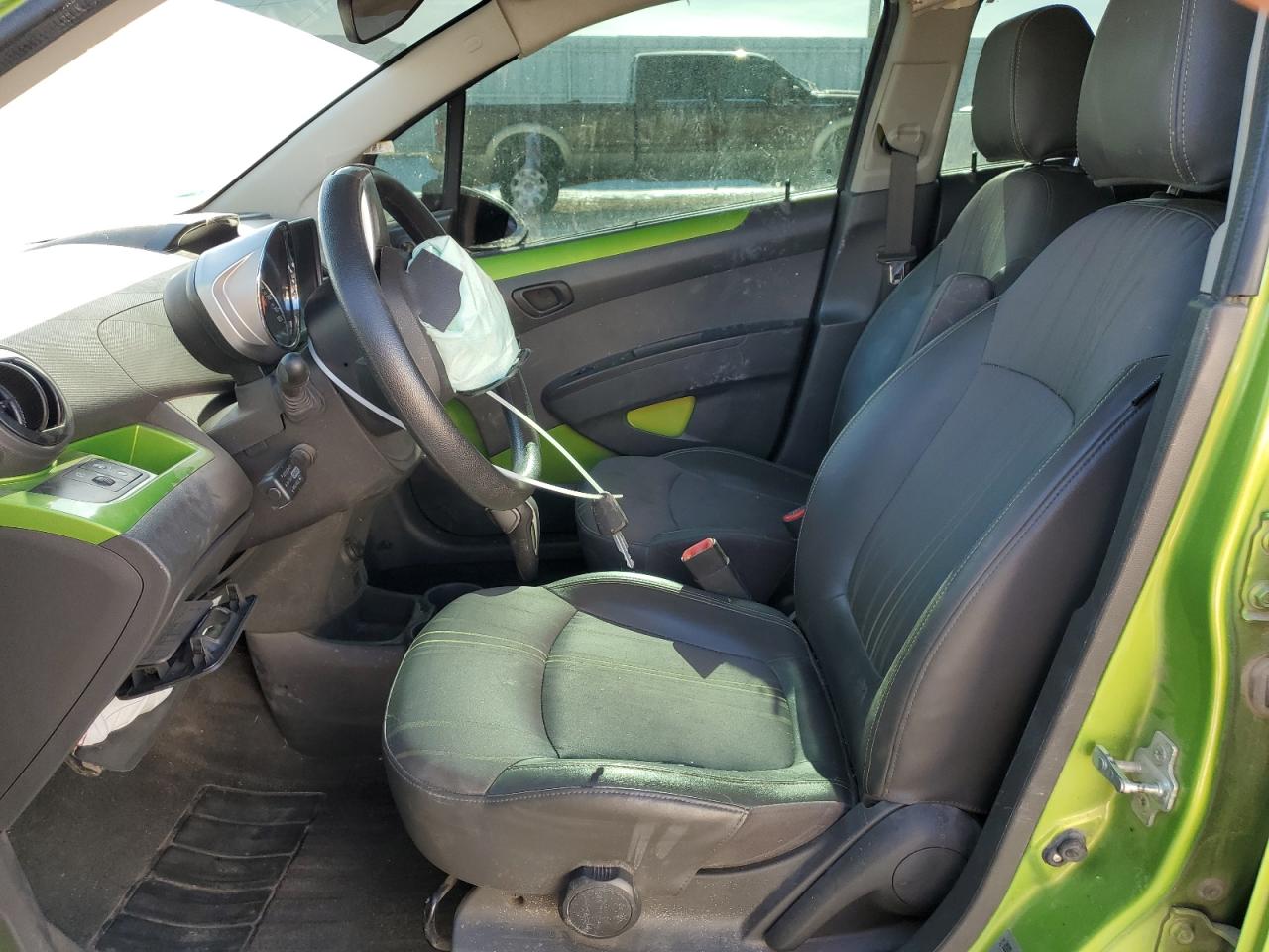 2014 Chevrolet Spark VIN KL8CB6S91EC512791 Copart auction photo, all over / hail damage thumbnail 7