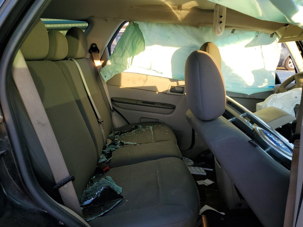 2011 Ford Escape VIN 1FMCU9C73BKC31556 Copart auction photo, all over damage thumbnail 11