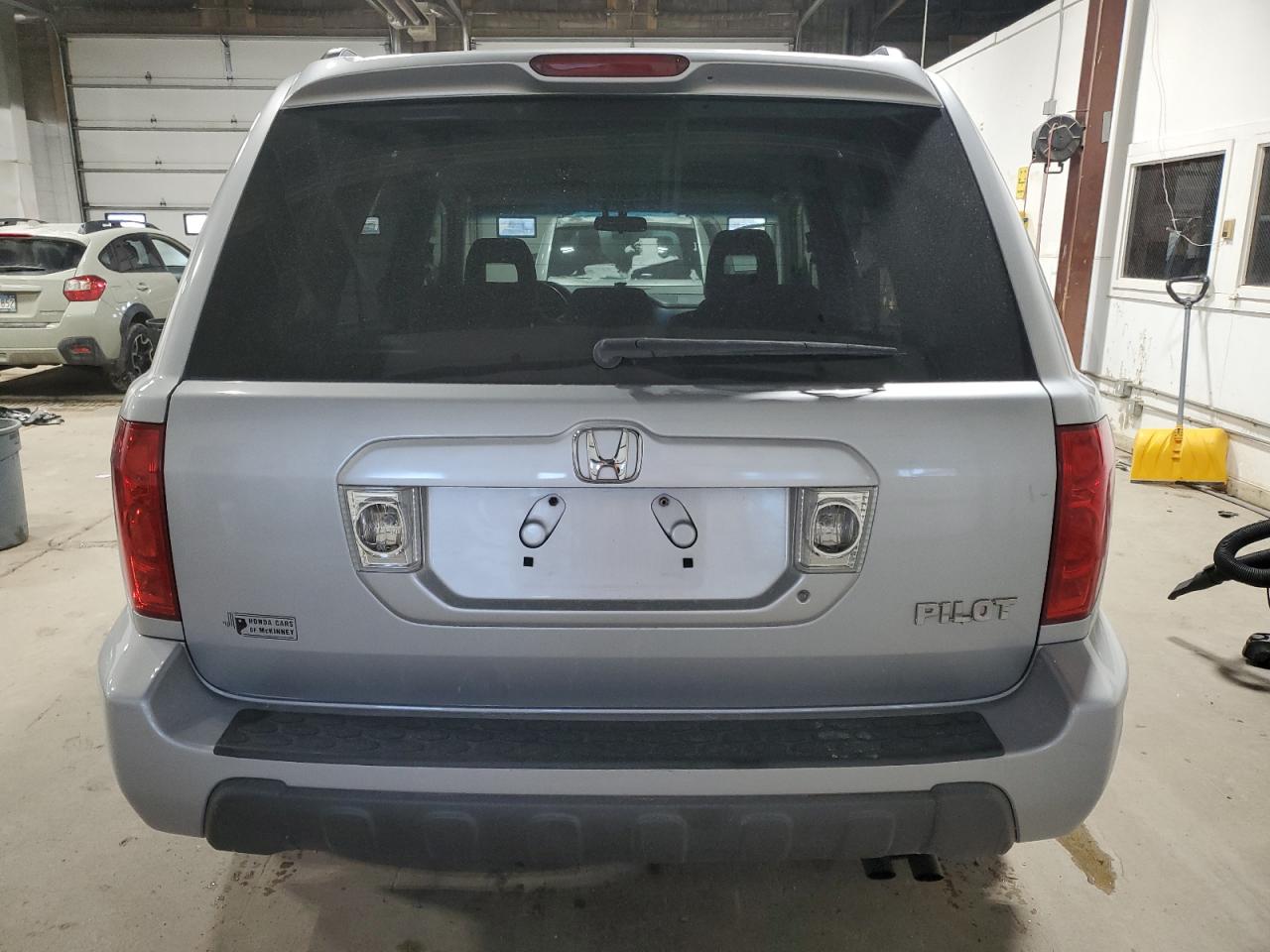 2004 Honda Pilot VIN 2HKYF18434H546539 Copart auction photo, front end / side damage thumbnail 6