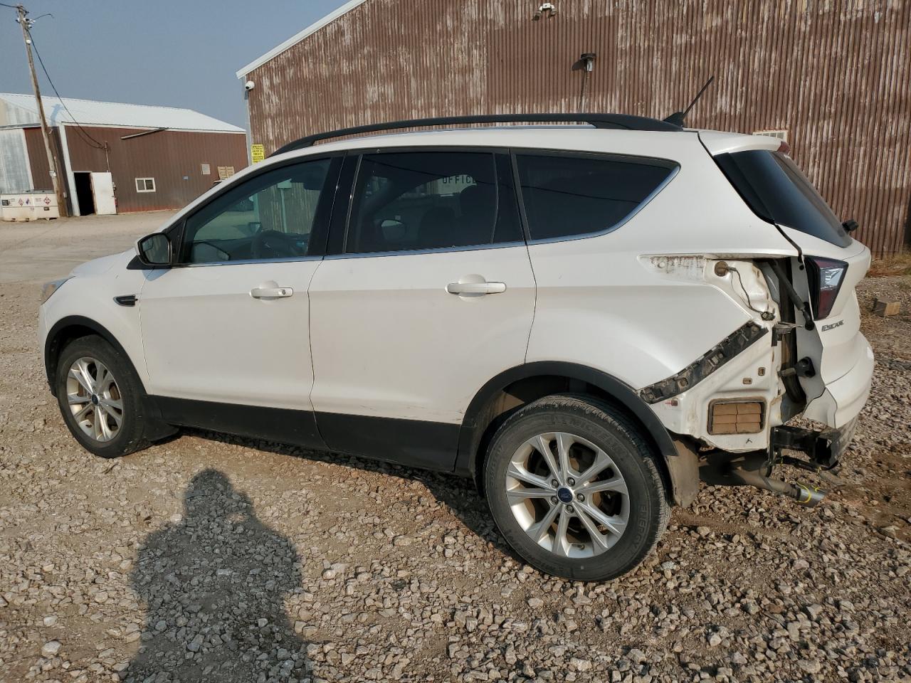 2018 Ford Escape VIN 1FMCU9GD2JUA30864 Copart auction photo, rear end damage thumbnail 2