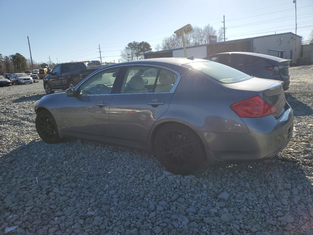 2013 Infiniti G VIN JN1CV6AP3DM304759 Copart auction photo, front end damage thumbnail 2