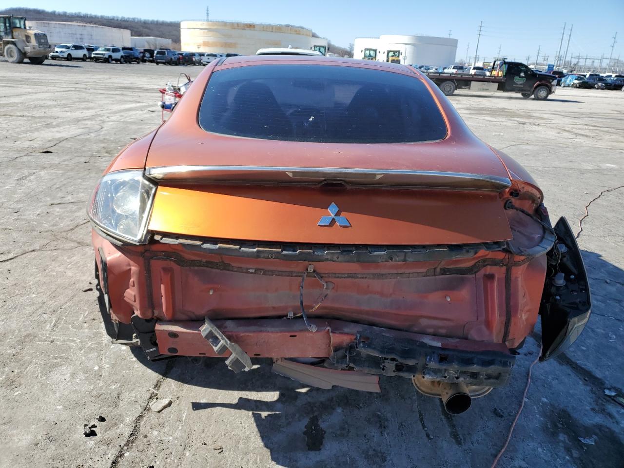 2009 Mitsubishi Eclipse VIN 4A3AK24F49E041009 Copart auction photo, rear end damage thumbnail 6