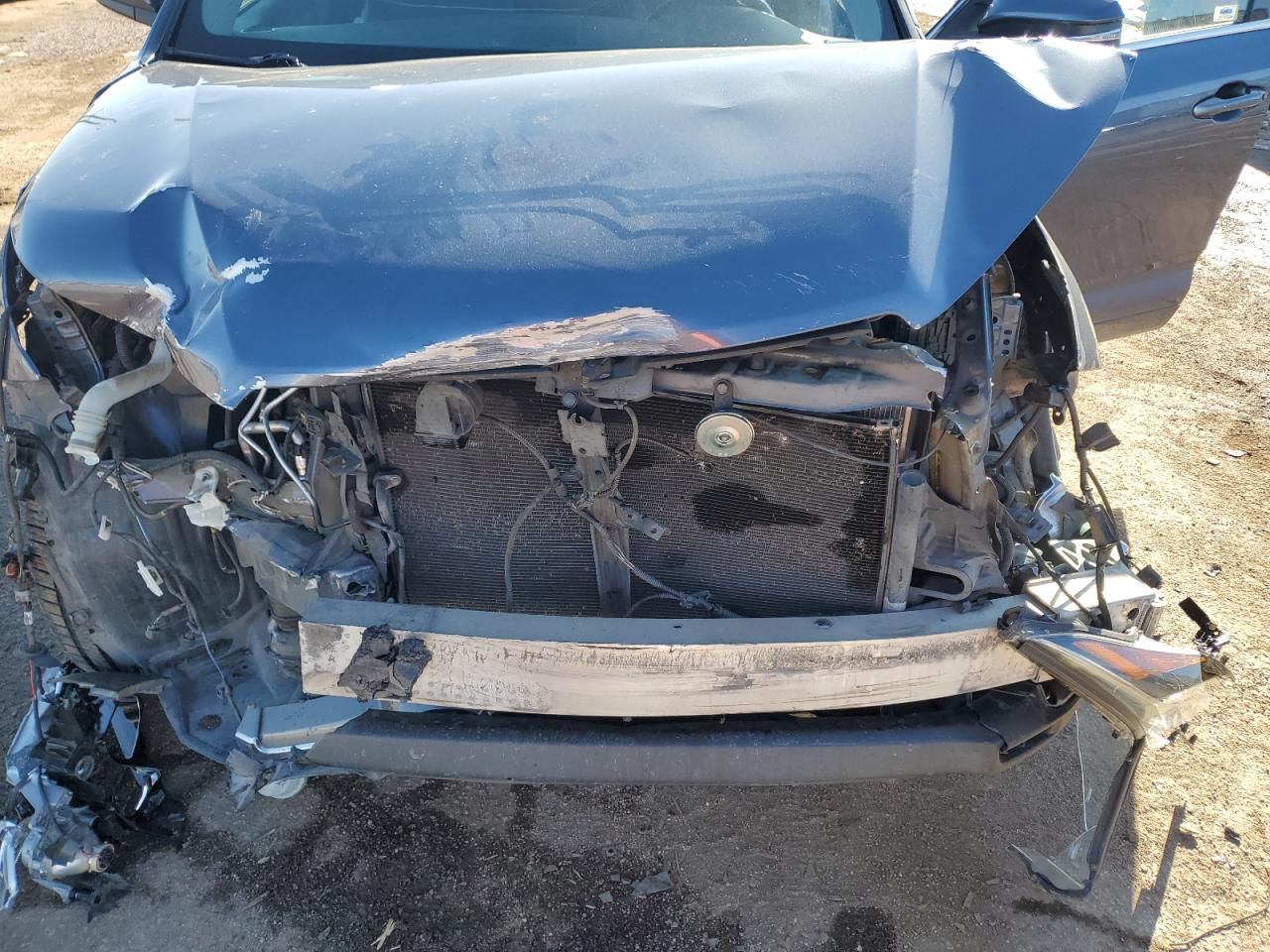 2017 Toyota Highlander VIN 5TDDZRFH6HS475010 Copart auction photo, front end / hail damage thumbnail 12