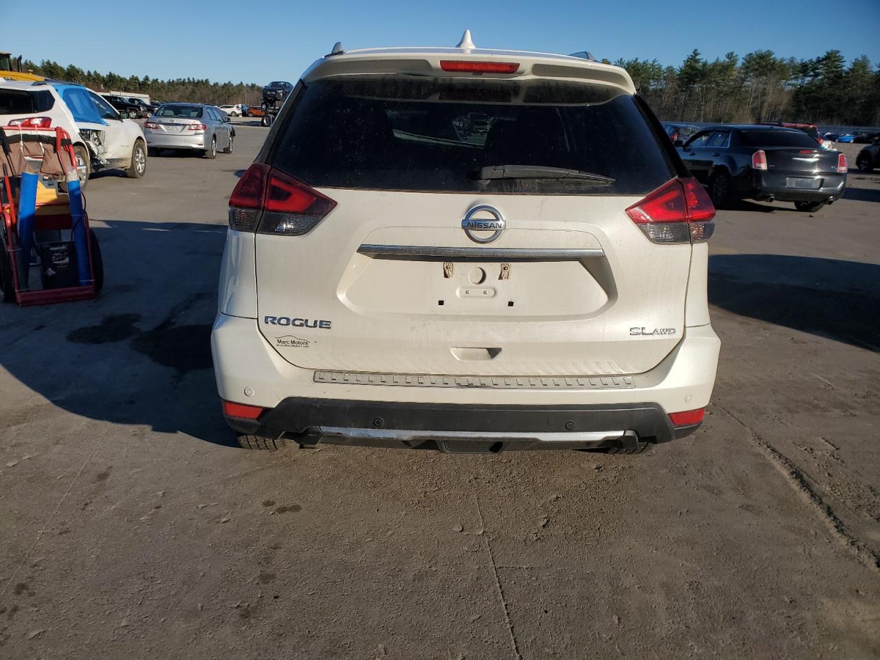 2019 Nissan Rogue VIN 5N1AT2MV4KC797993 Copart auction photo, front end damage thumbnail 6