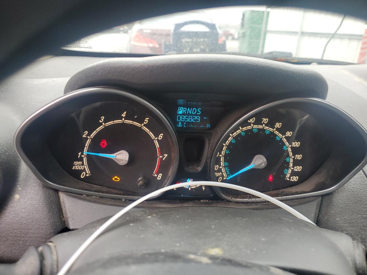 2019 Ford Fiesta VIN 3FADP4BJ9KM114093 Copart auction photo, water/flood damage thumbnail 9