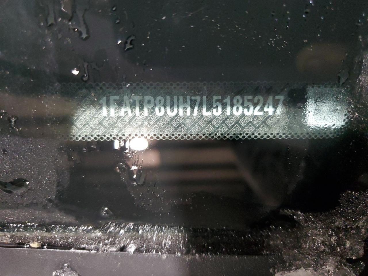 2020 Ford Mustang VIN 1FATP8UH7L5185247 Copart auction photo, front end damage thumbnail 14