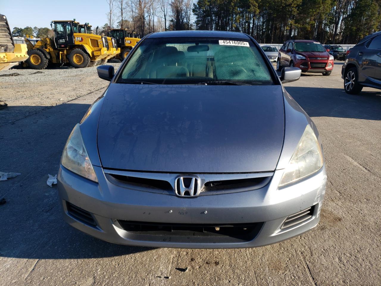 2007 Honda Accord VIN 1HGCM56397A078637 Copart auction photo, front end damage thumbnail 5