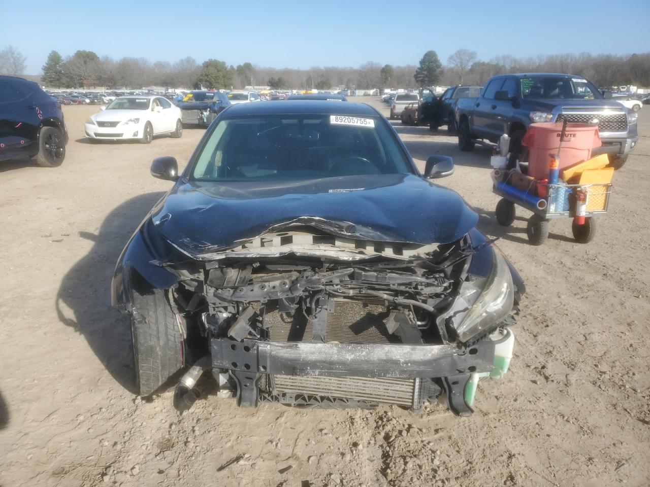 2016 Infiniti Q50 VIN JN1CV7AR7GM252287 Copart auction photo, front end / minor dent/scratches damage thumbnail 5
